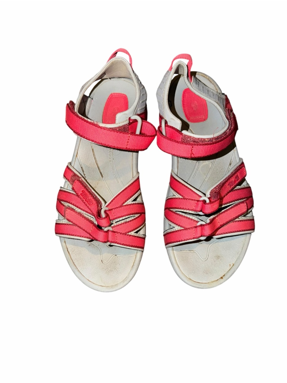 Teva Tirra Women’s Pink Gray Sport Sandals Size 7